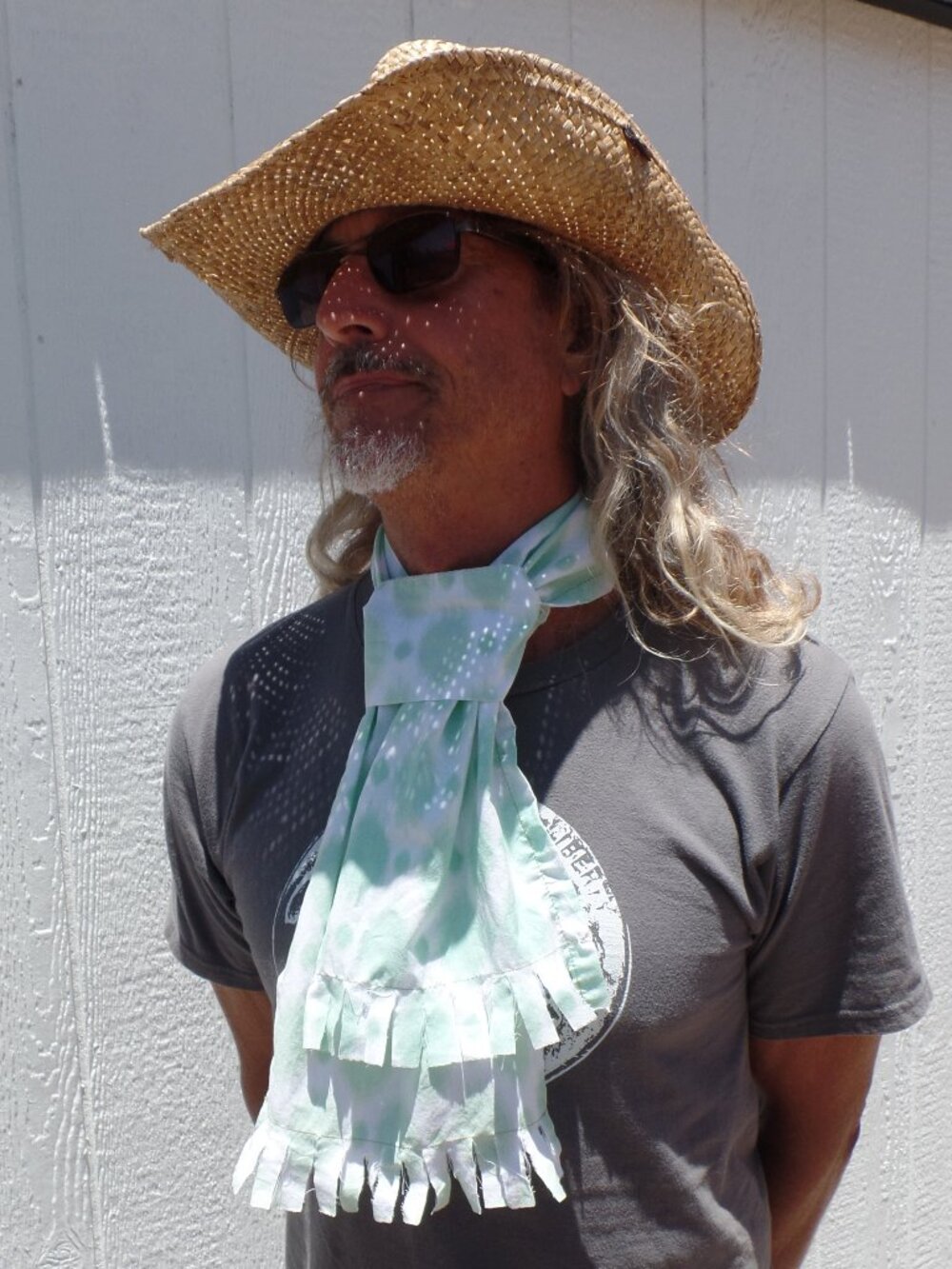 Hand Crafted LOOP-IN SWAG Scarf COOL BREEZE